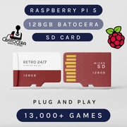 Raspberry Pi 5 Batocera BASE Build 128GB SD Card